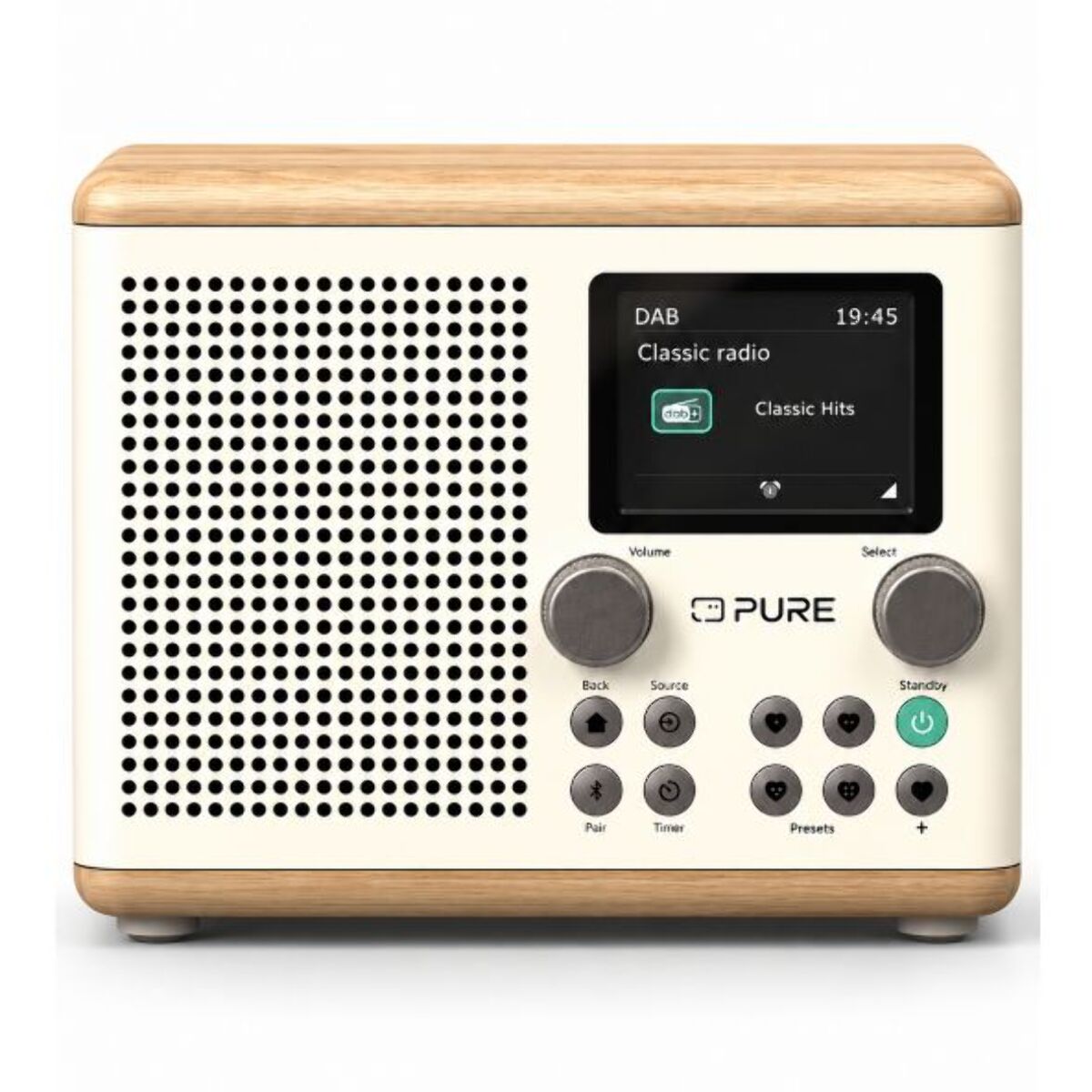 Radio DAB PURE Classic H4 Cotton White