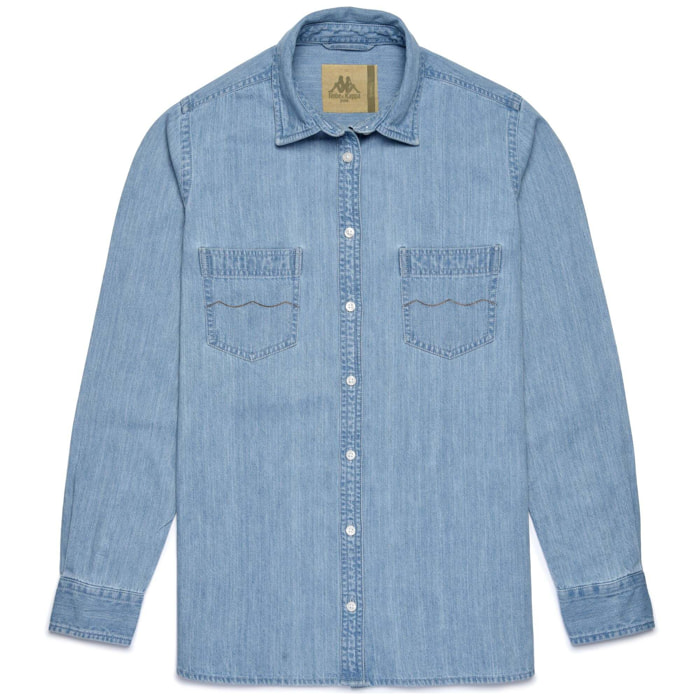 Kappa - Camisas Mujer Azul - Astor Denim