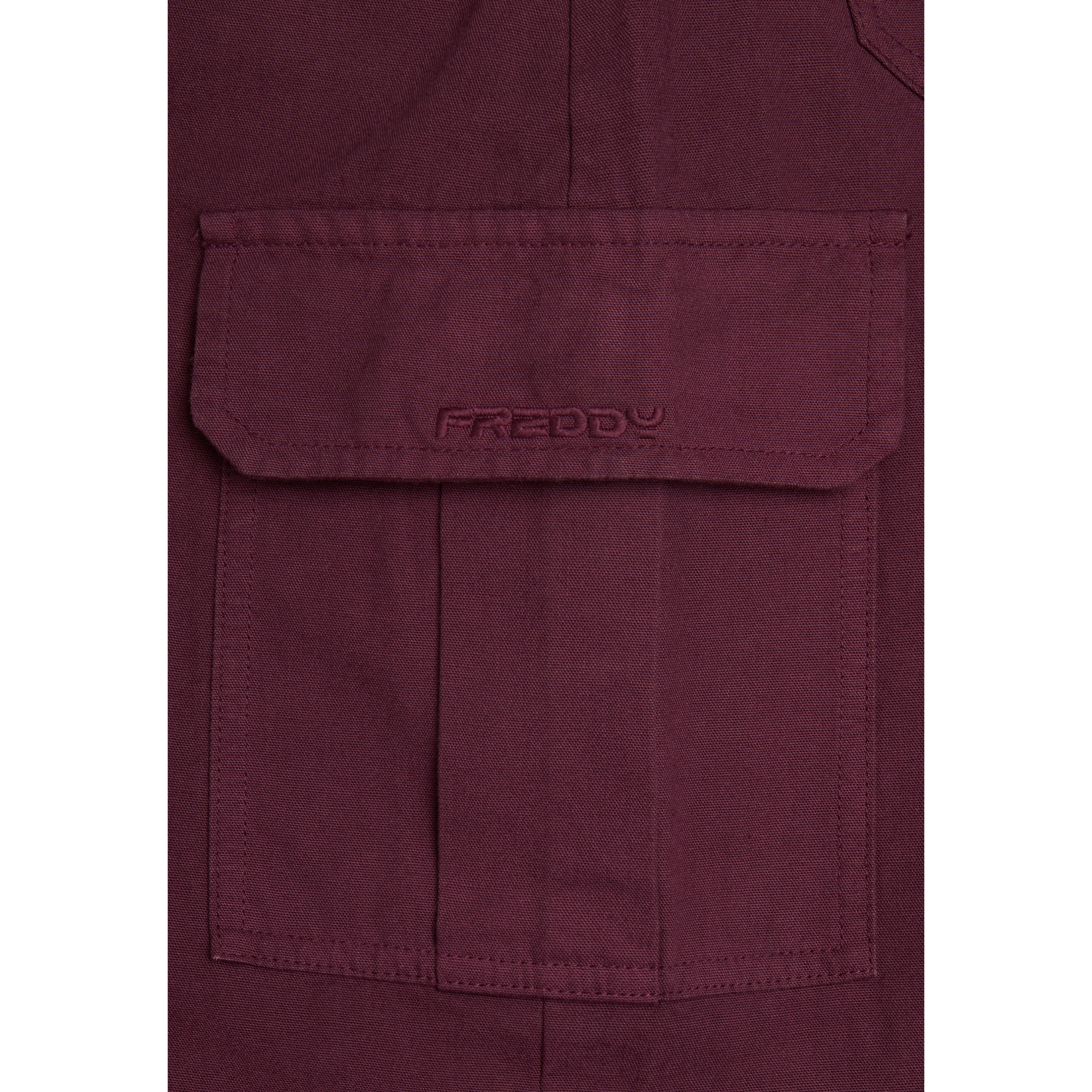 Pantaloni Cargo carrot fit in canvas