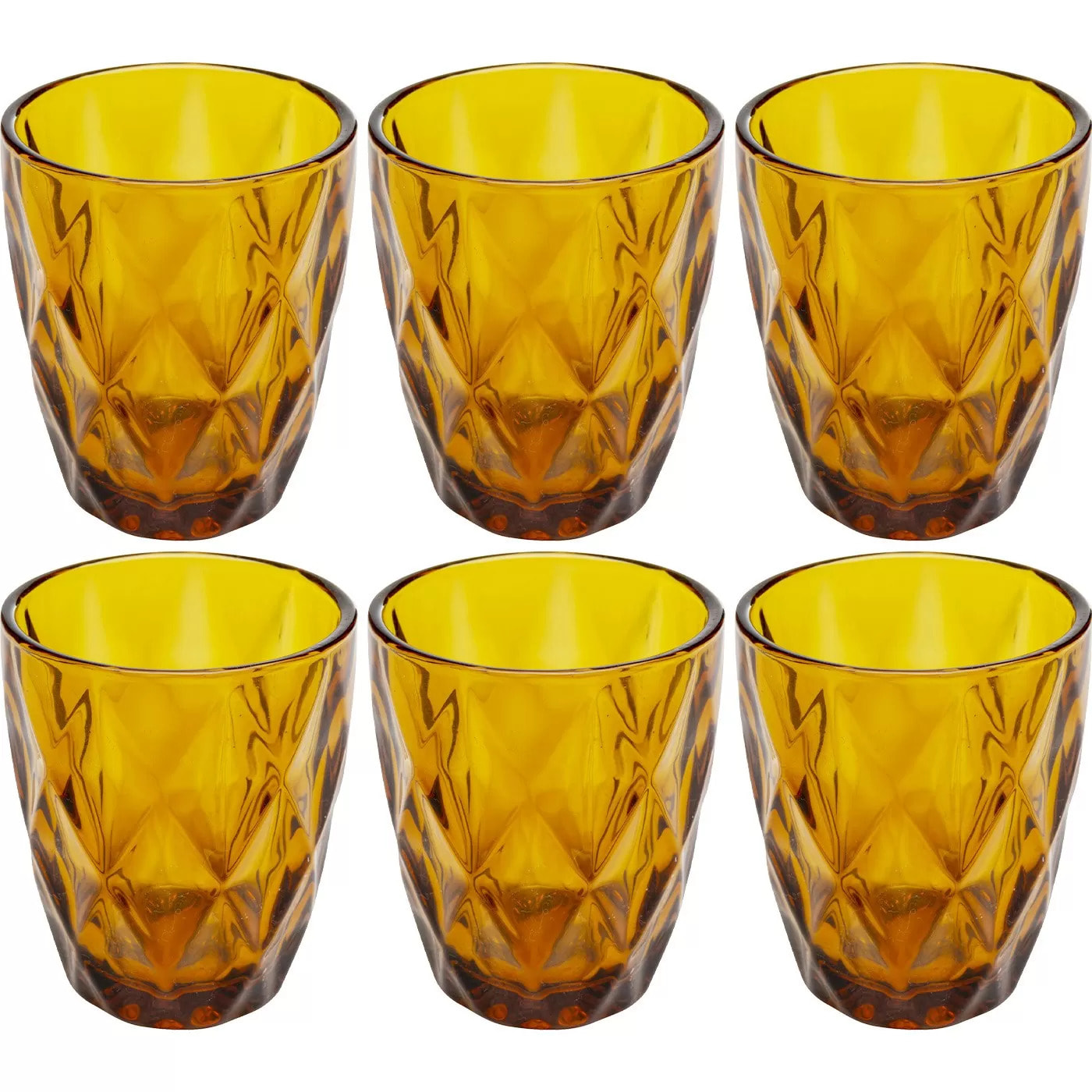 Verres à eau Oriana set de 6 Kare Design