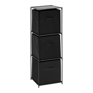 Etagère 3 niveaux Mix'n Modul noir
