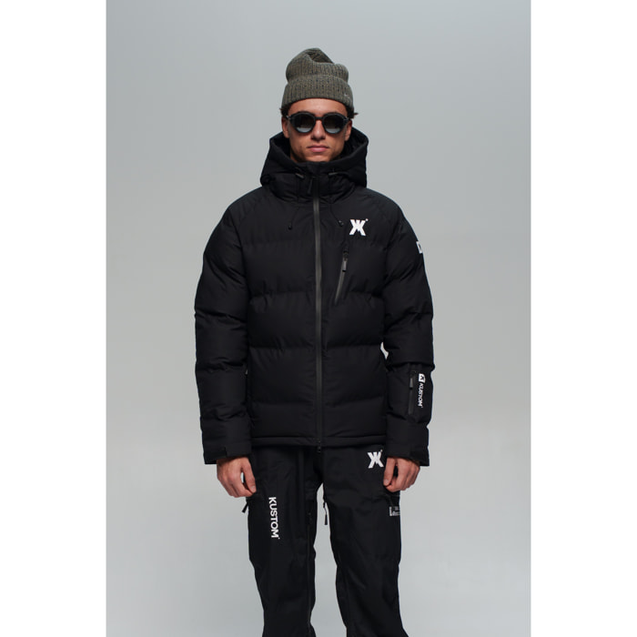Giacca isolante nera SOLARA KUSTO UOMO