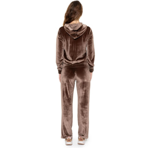 Tuta da donna in ciniglia con cappuccio Leone 1947 Never Without