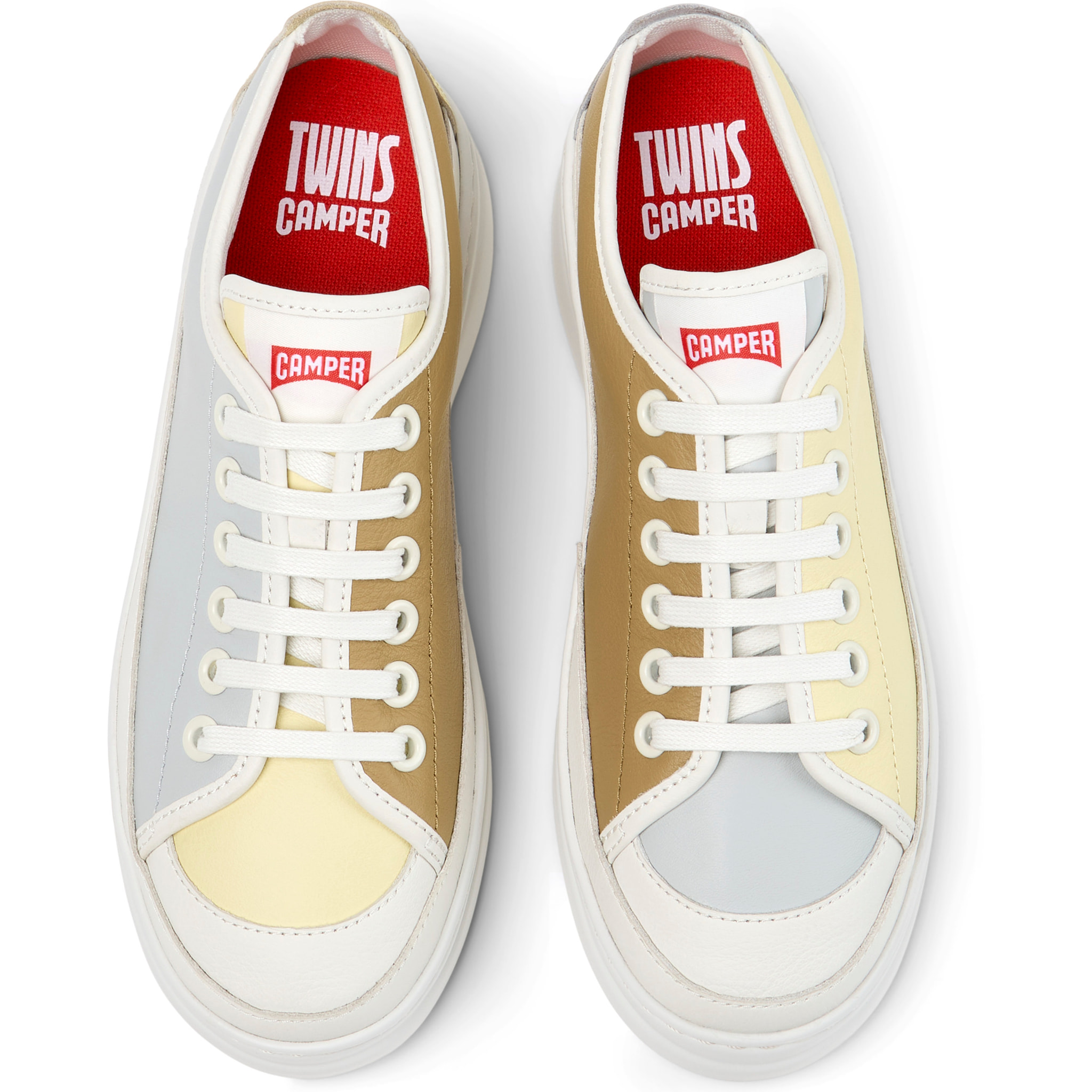 Sneakers - CAMPER G3D Runner Up Twins - Multicolore - Pelle liscia