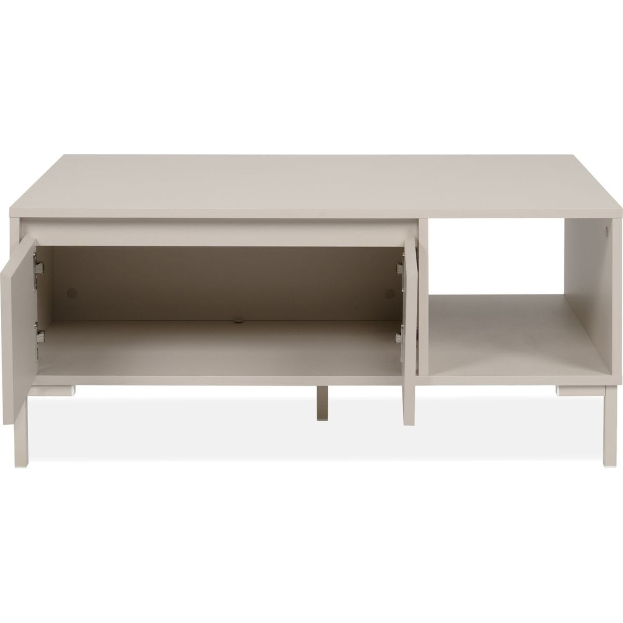 Table basse 2 portes 1 niche - RONDA