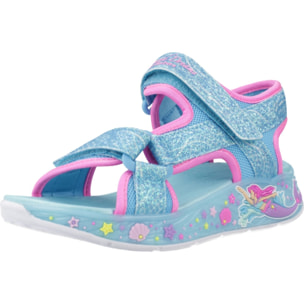Sandalias Niña Lights Mermaid Dr Azul