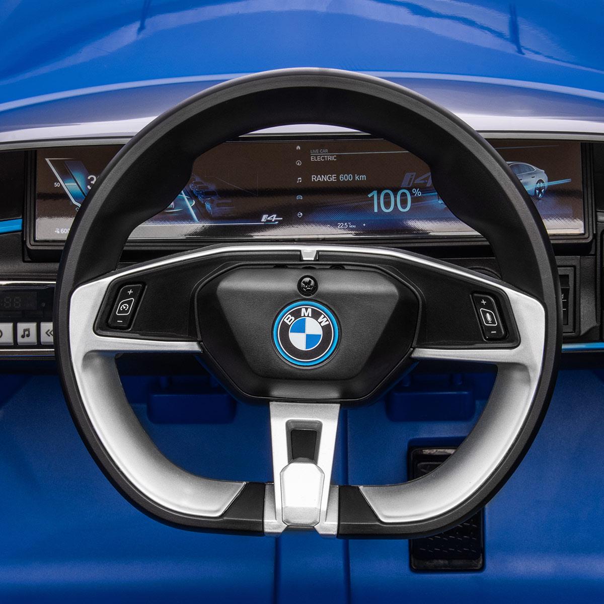 Playkin - Coche eléctrico BMW i4 de batería 12V 7AH