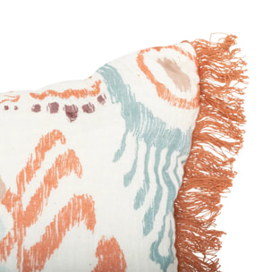 Coussin "Ikat" coton 30x50cm