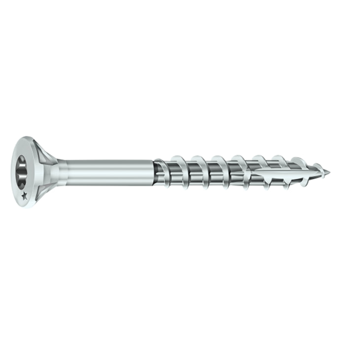 Vis Rocket tête fraisée étoile VYNEX Acier zingué 5x45/30 - Boite de 500 - 351400025054