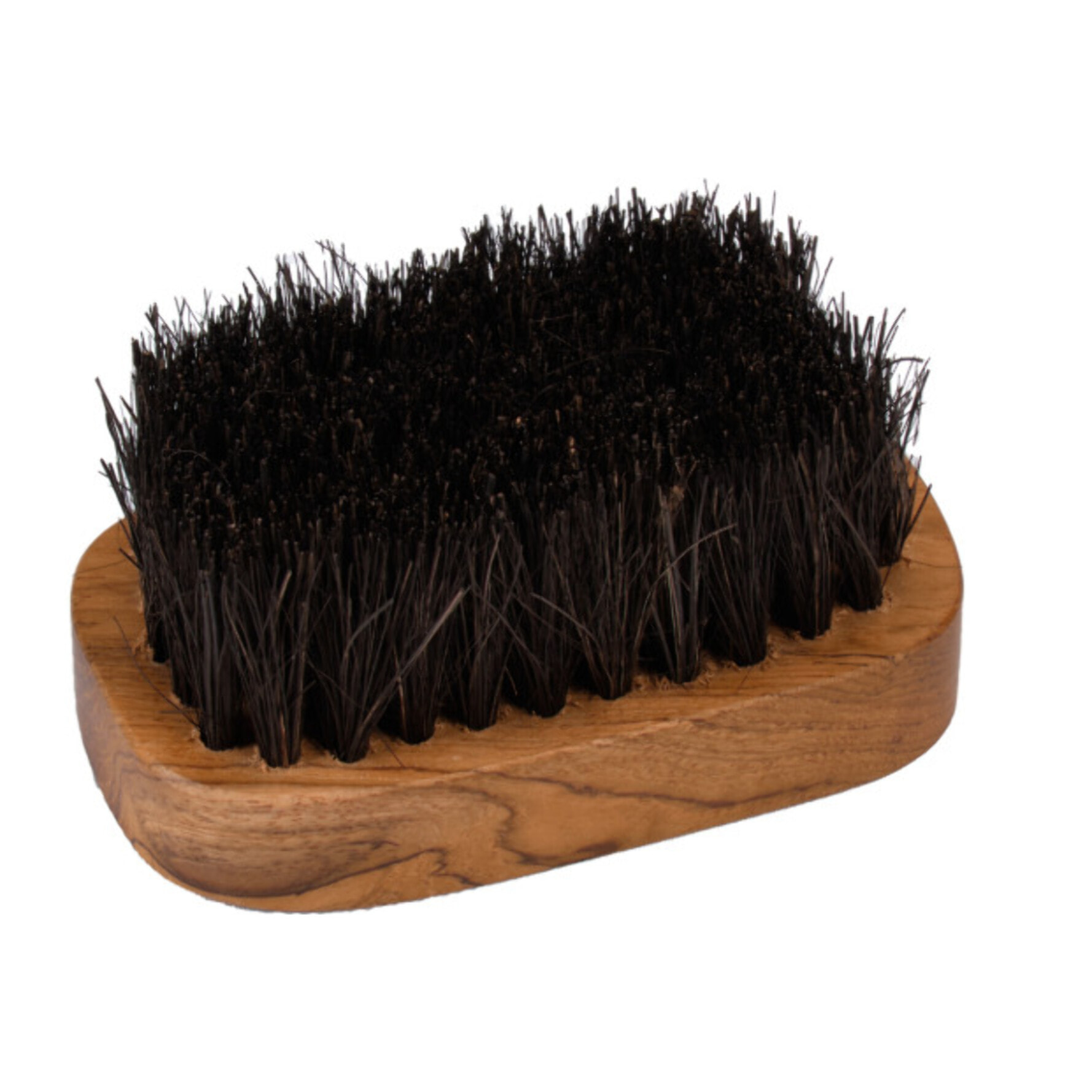 Brosse multifonction rectangulaire à poils doux et bois de teck - SALAH