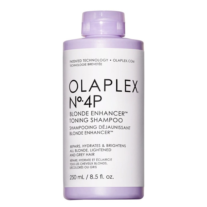 N°4P Shampoing Déjaunissant - Pour Cheveux Blonds, Blancs et Gris 250 ml