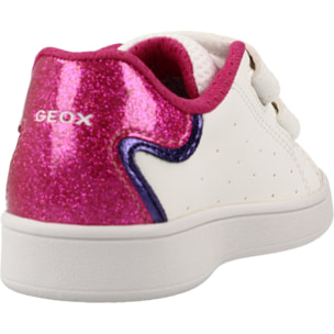 Zapatillas Niña de la marca GEOX  modelo B365MA 0BCKC BLANCO
