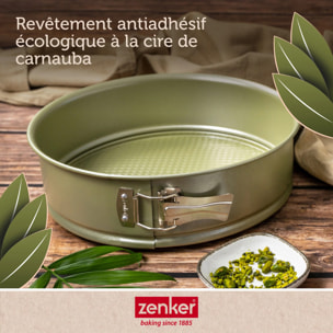 Ensemble de 2 Moules à manqué à charnière Zenker Green Vision