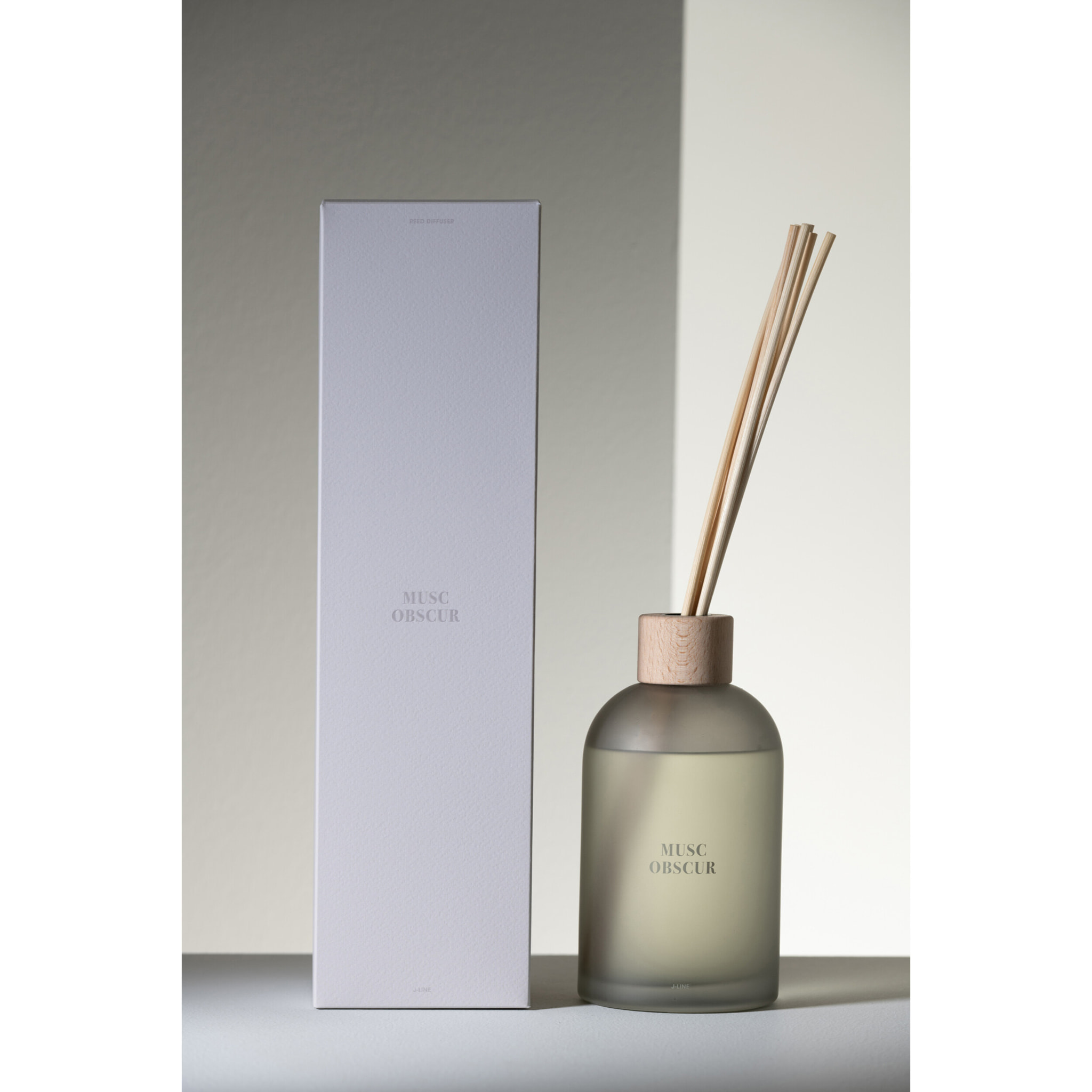 J-Line Bâtonnets parfumés Accords Essentiels - Musc Obscur - bleu - 550ml