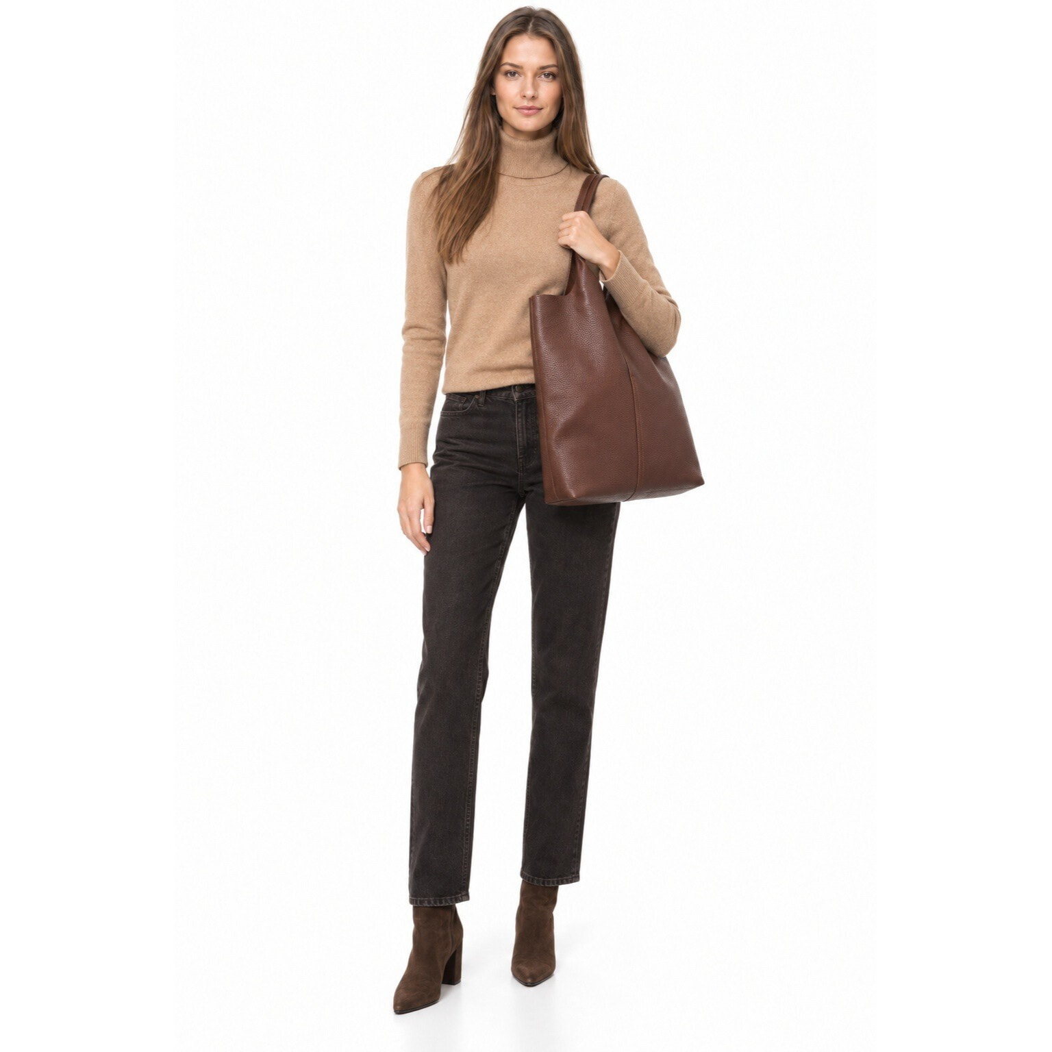 Tote Anna Luchini Marrone
