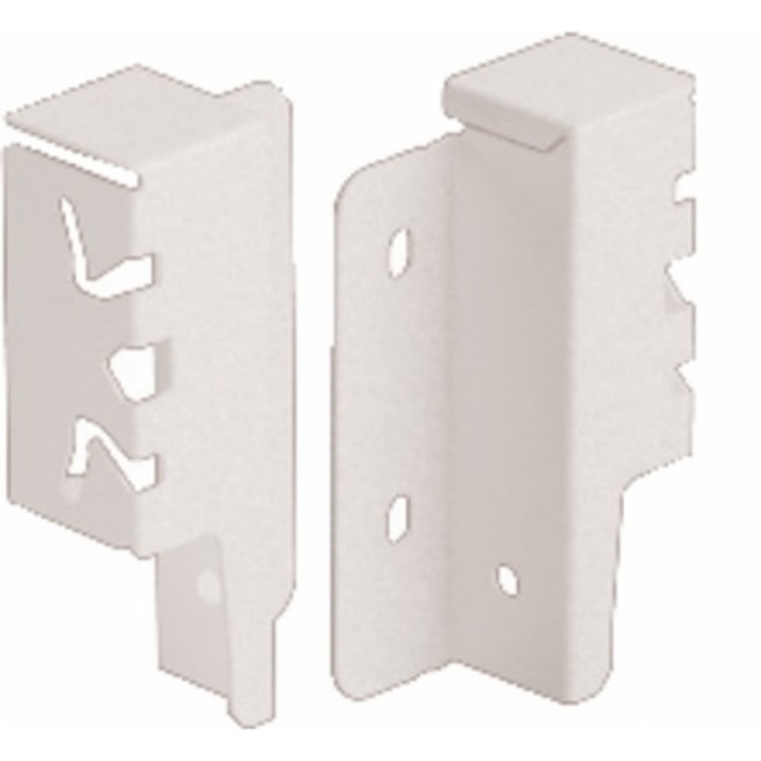 Set raccord HETTICH ArciTech pour paroi arrière blanc - 94 mm - 9149279