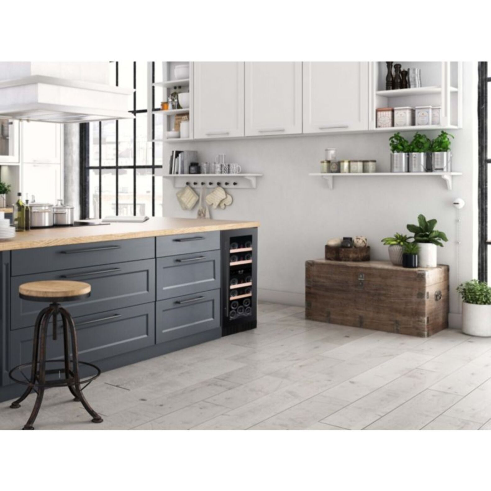 Cave à vin encastrable LA SOMMELIERE LSBU18DZ