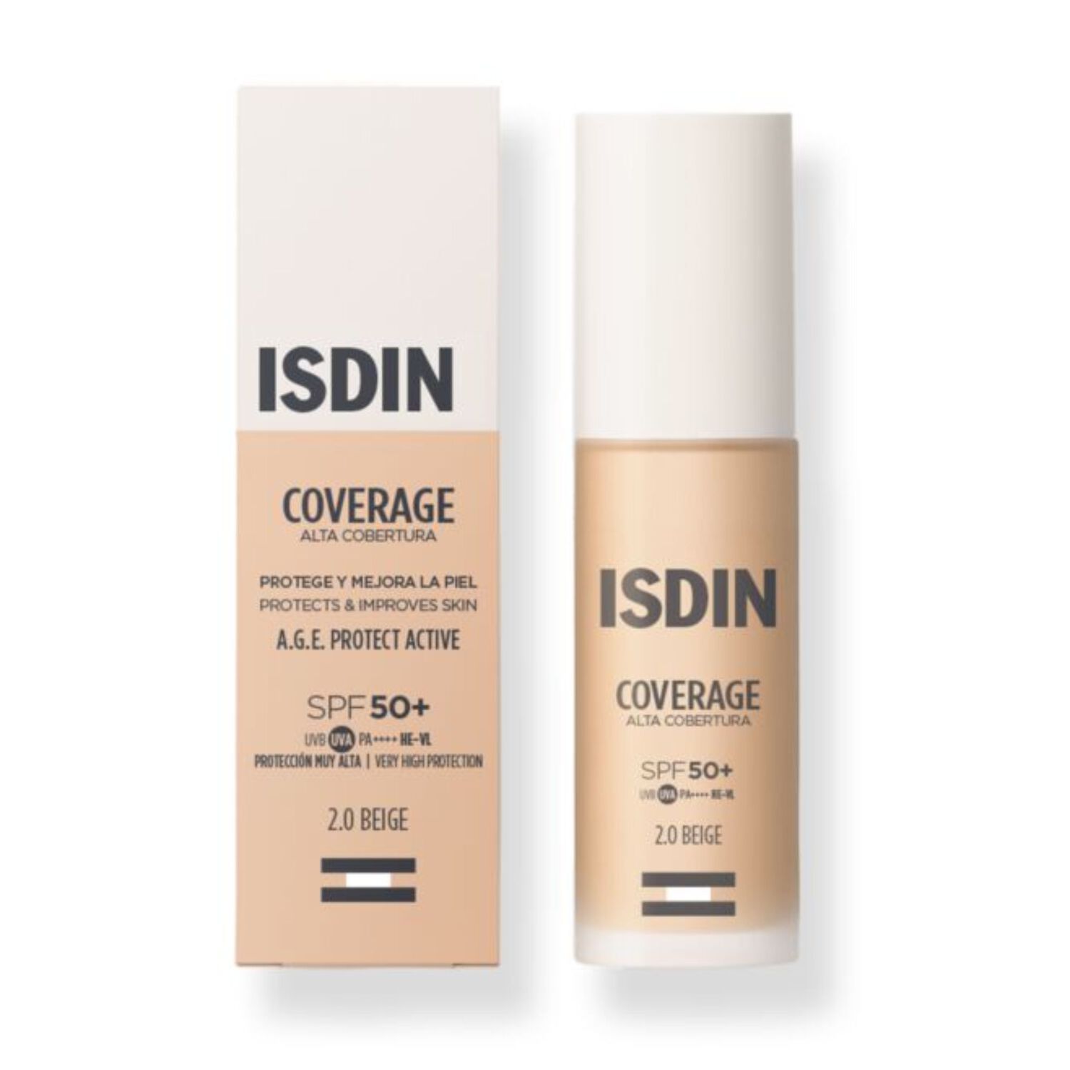 Coverage  A.G.E. Protect Active - Fond de Teint Haute Couvrance SPF50+ 30ml