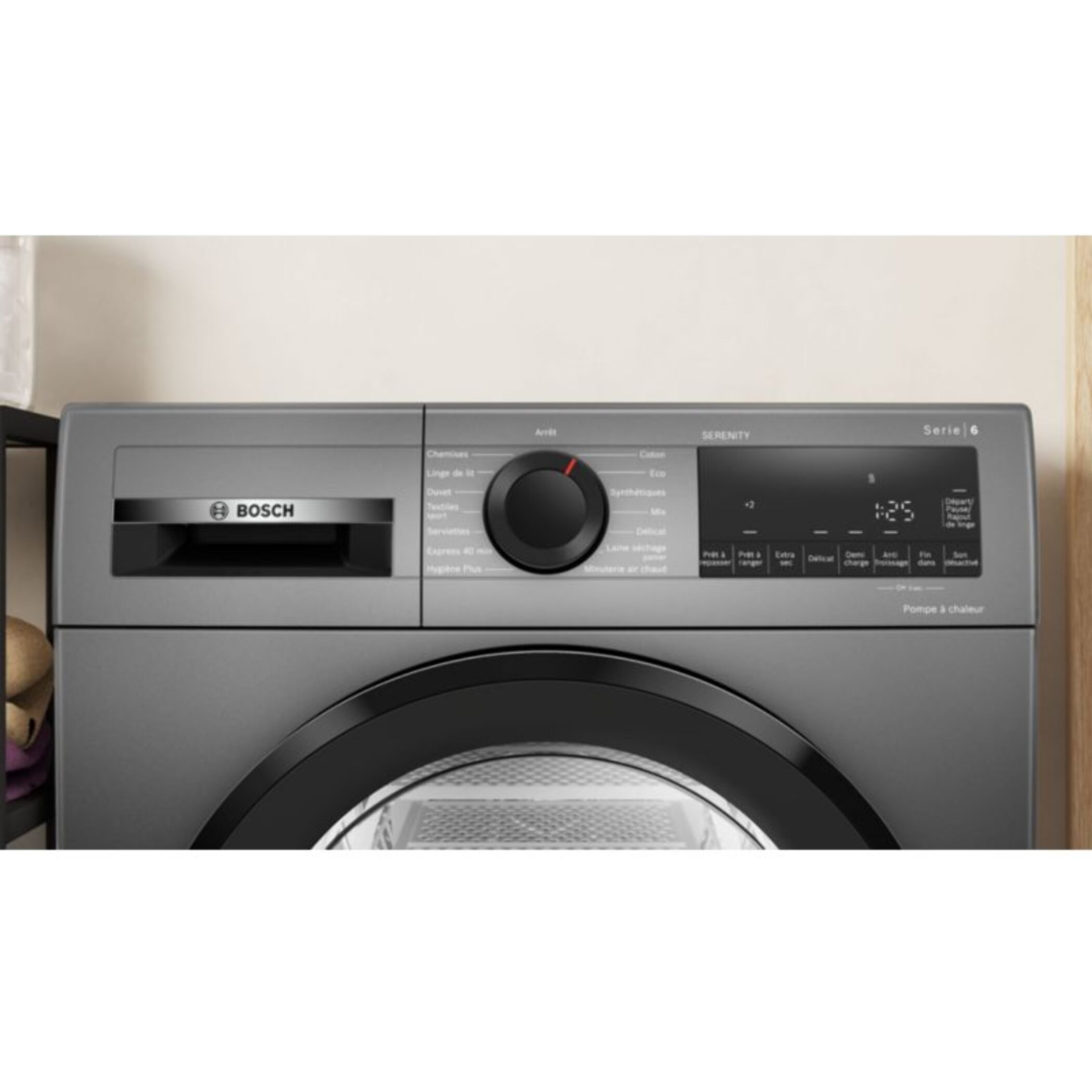 Sèche linge pompe à chaleur BOSCH WQG233DYFR