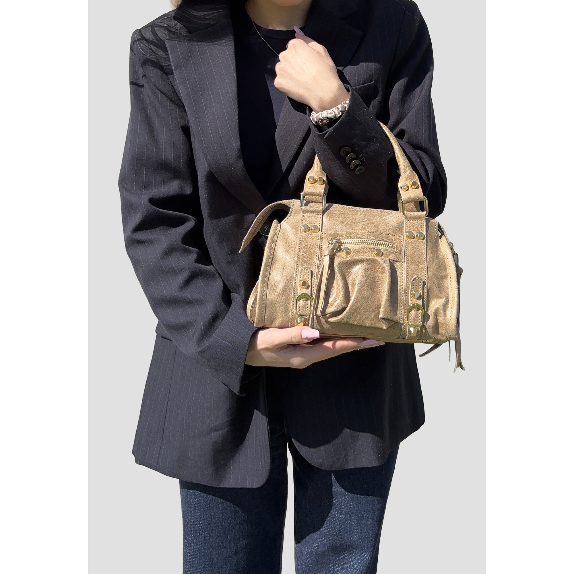 Borsetta a Mano in Vera Pelle Made in Italy