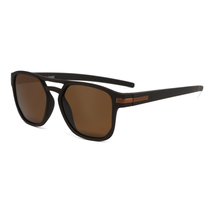Gafas de Sol Fluor P0112-7 Polarizadas de Tr90 Hombre 53 mm