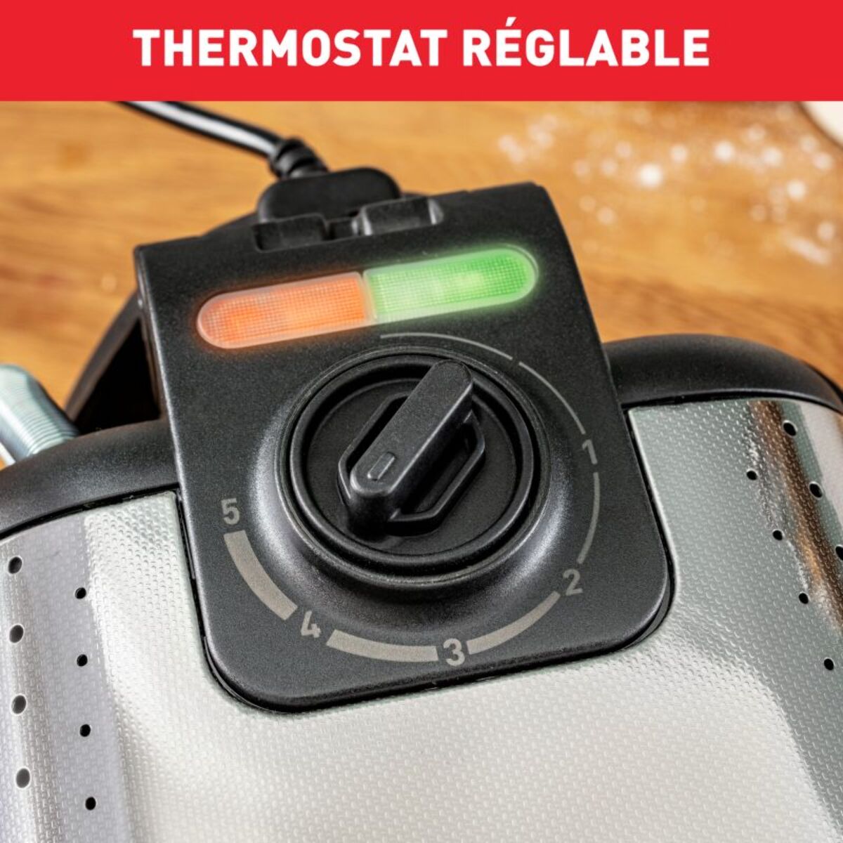Gaufrier TEFAL King Size WM756D12