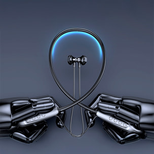 Cuffie M-518 con Bluetooth 5.3 e display digitale con inserimento di scheda.