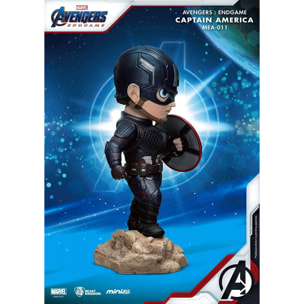 Avengers: Endgame Mini Uova Attack Figura Capitan America 7 Cm Beast Kingdom