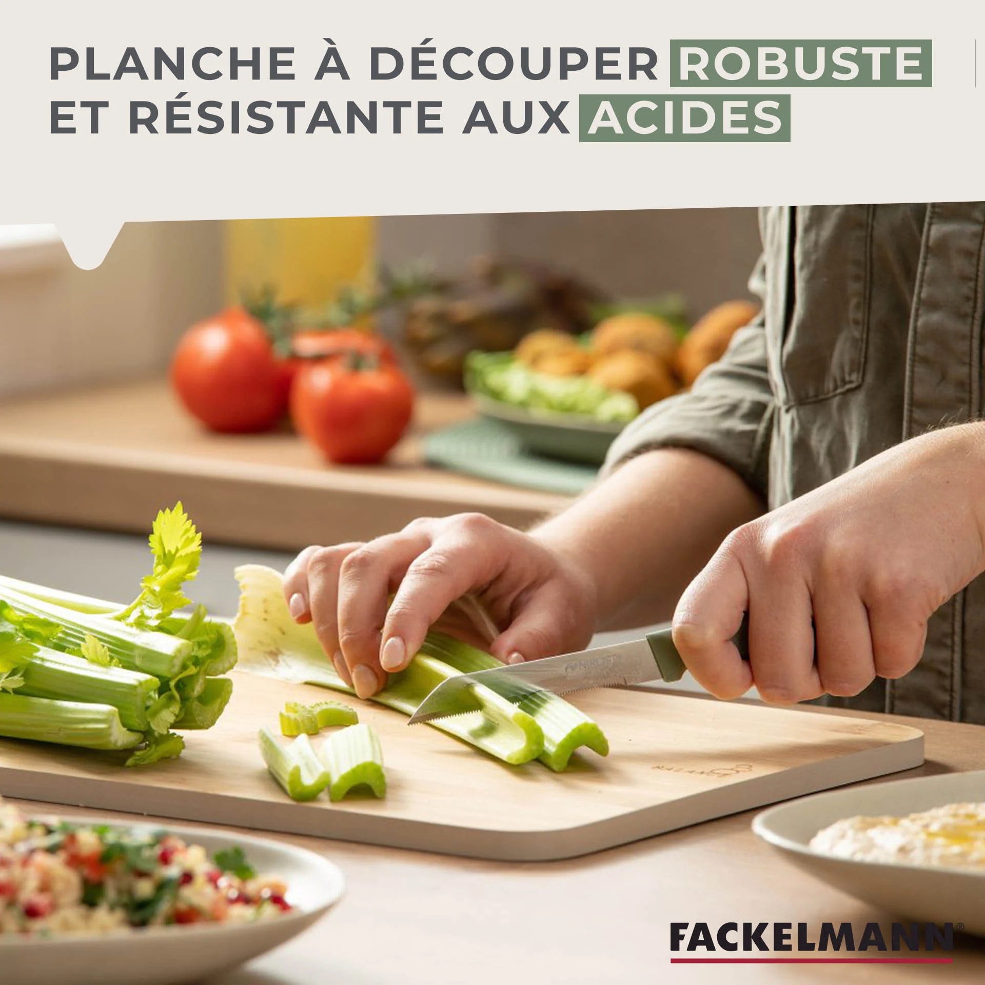 Planche à découper en bambou Fackelmann Balance