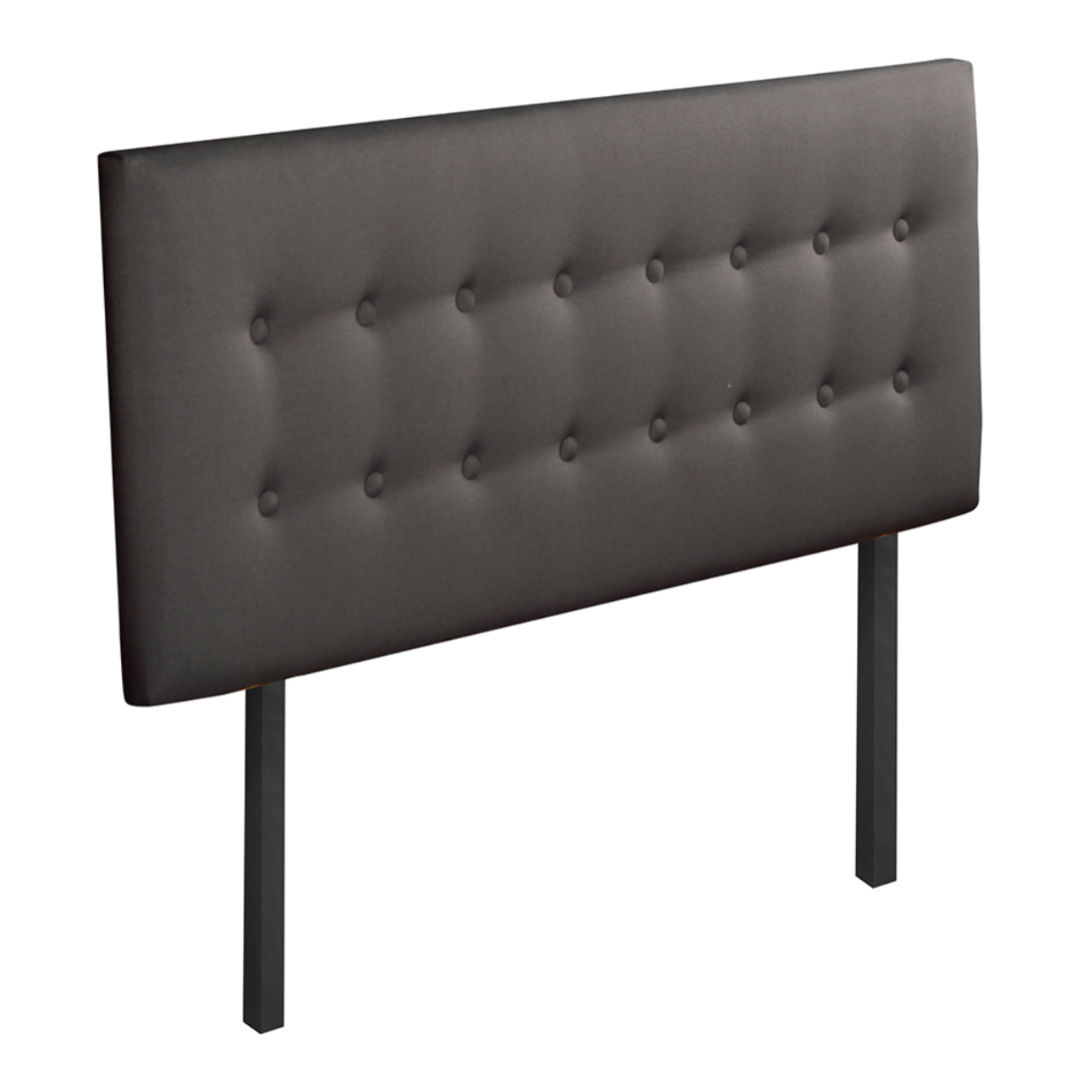 Tete de lit Capitonnee | Gris anthracite