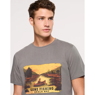 Camiseta Manga Corta Caqui - Chilydos