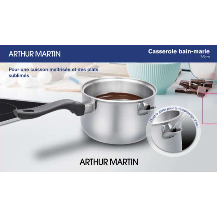 Casserole bain-marie 16cm / 1L