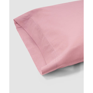 Funda de almohada algodón lisa