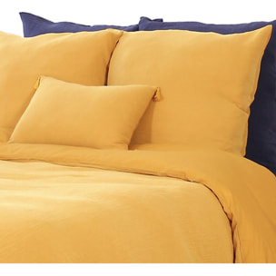 Parure De Couette 3pcs 240x220 100% gaze De Coton Or