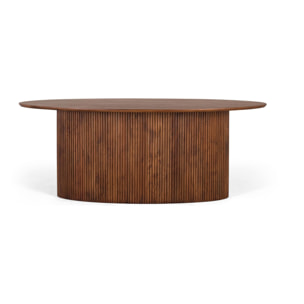 Mesas de Comedor de Madera Maciza de Acacia 200 Cm Estilo Rústico Moderno