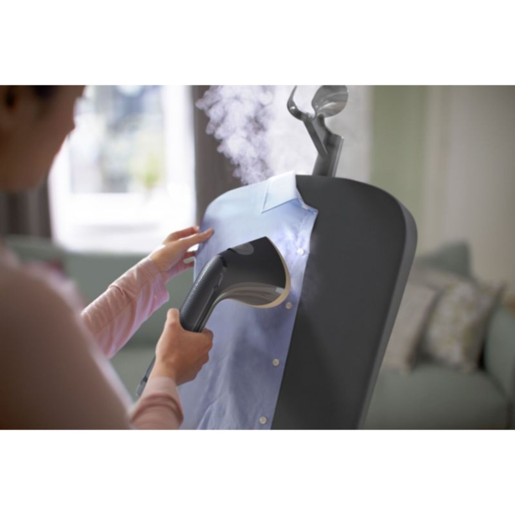 Défroisseur vapeur PHILIPS STE3170/80 steamer noir, 2000W, réservoir 2L