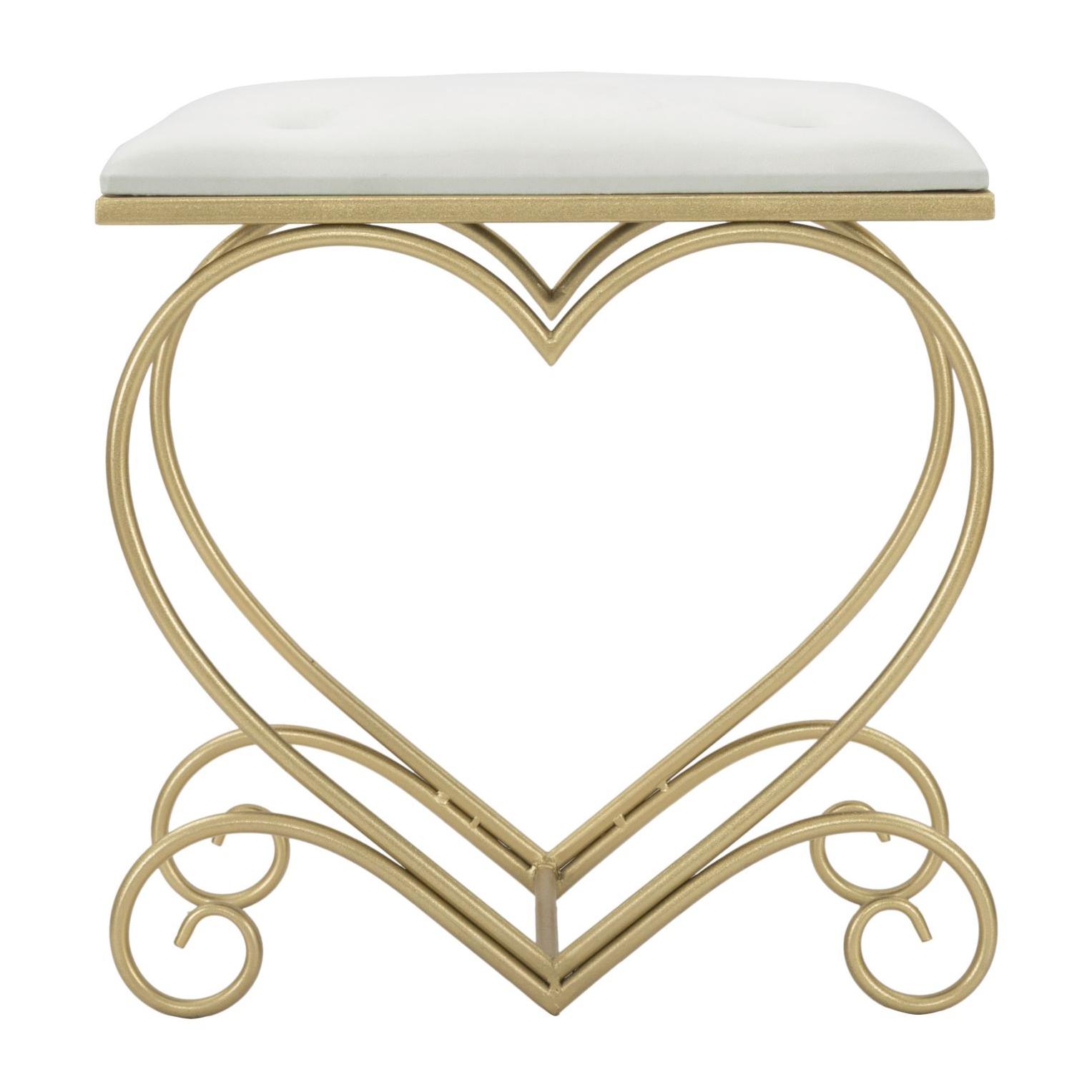 SGABELLO HEART CHARME1921 BICOLORE