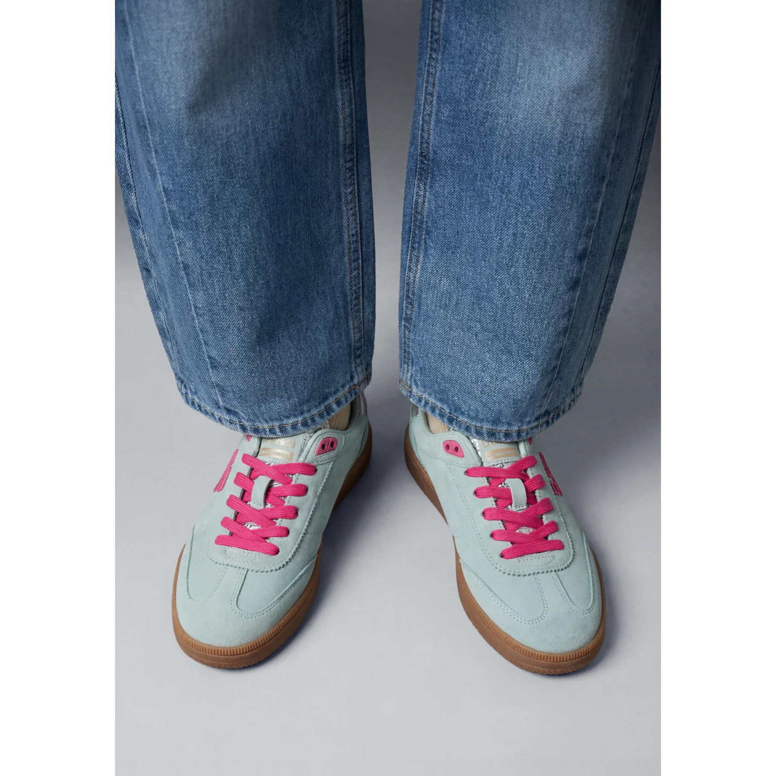 Zapatillas de Mujer Rebel Modelo Rebel Suede Azul