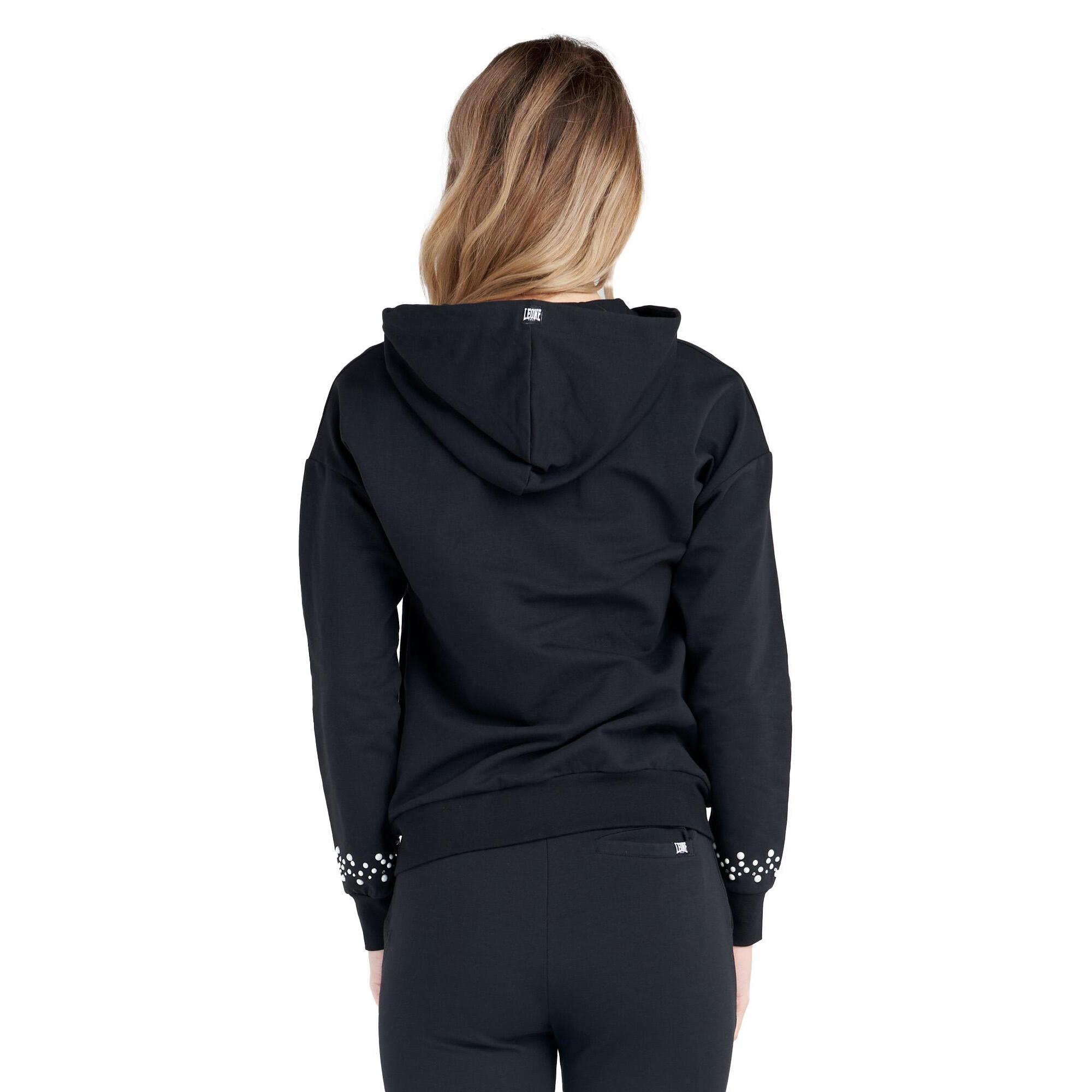 Chándal de lujo con capucha y cremallera para mujer