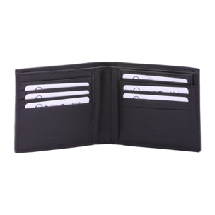 Portafoglio uomo in vera pelle - Modello False - Casual - 10.0 x 12.5 x 2.0 cm