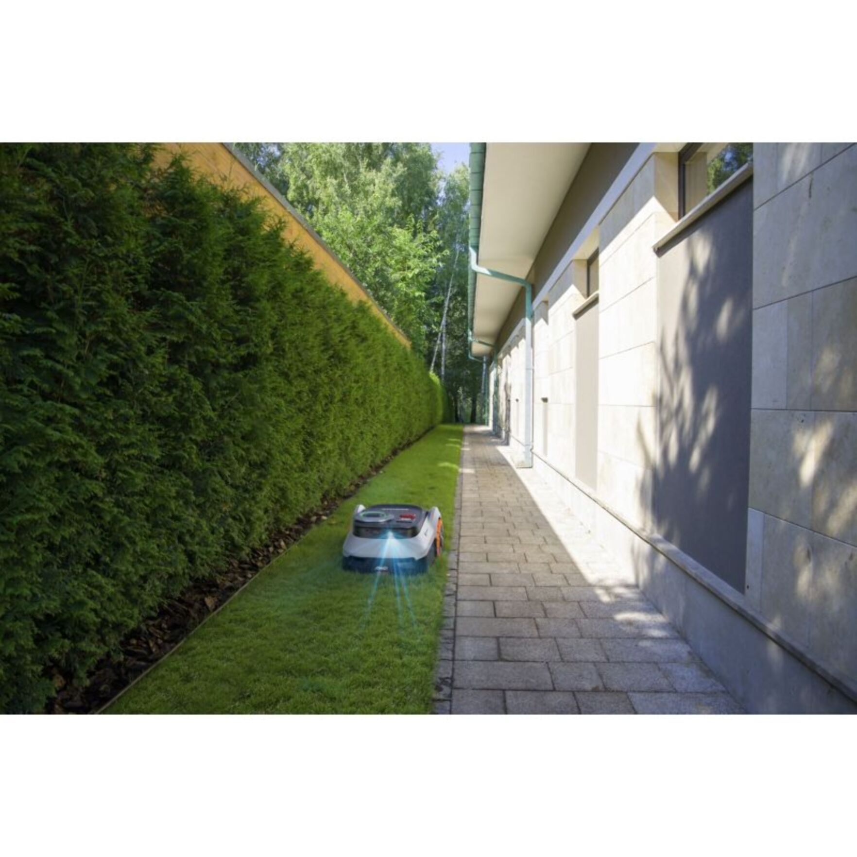 Robot tondeuse NAVIMOW i210E LIDAR PRO EU sans fil périphérique, 1000 m² de superficie
