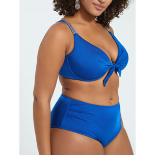 Fiorella Rubino - Bikini con lazo y cristal - Azul