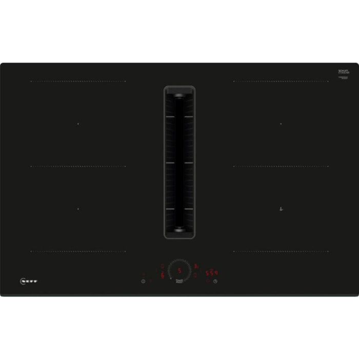 Plaque induction aspirante NEFF V58FHQ4L0, N70, Twist Touch