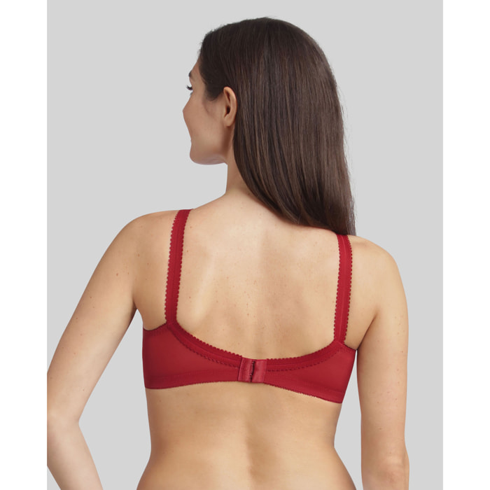 Sujetador sin aros cruzado mágico 556