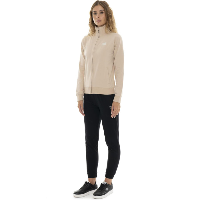 Tuta da donna invernale con colletto e zip "Silver"