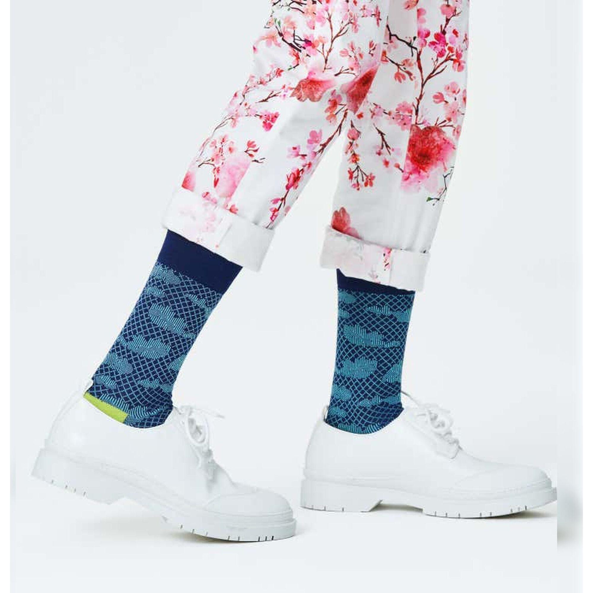 Calcetines dressed sky crew azules y verdes