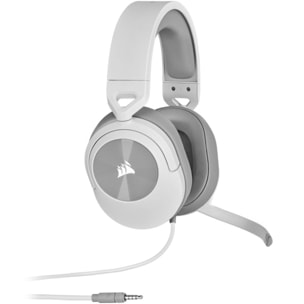 Casque gamer CORSAIR HS55 Stereo Headset white