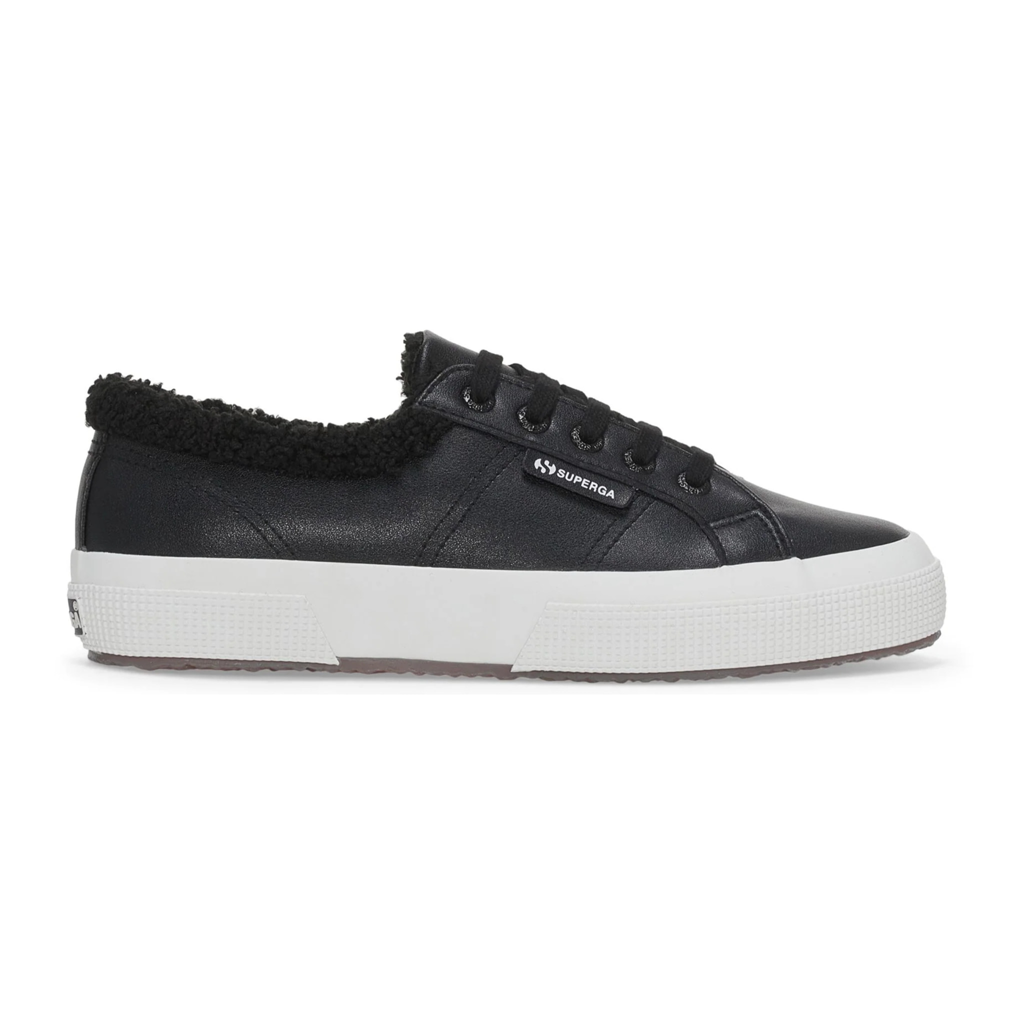 Superga - Uomo Donna Nero - 2750 VEGAN MATERIAL