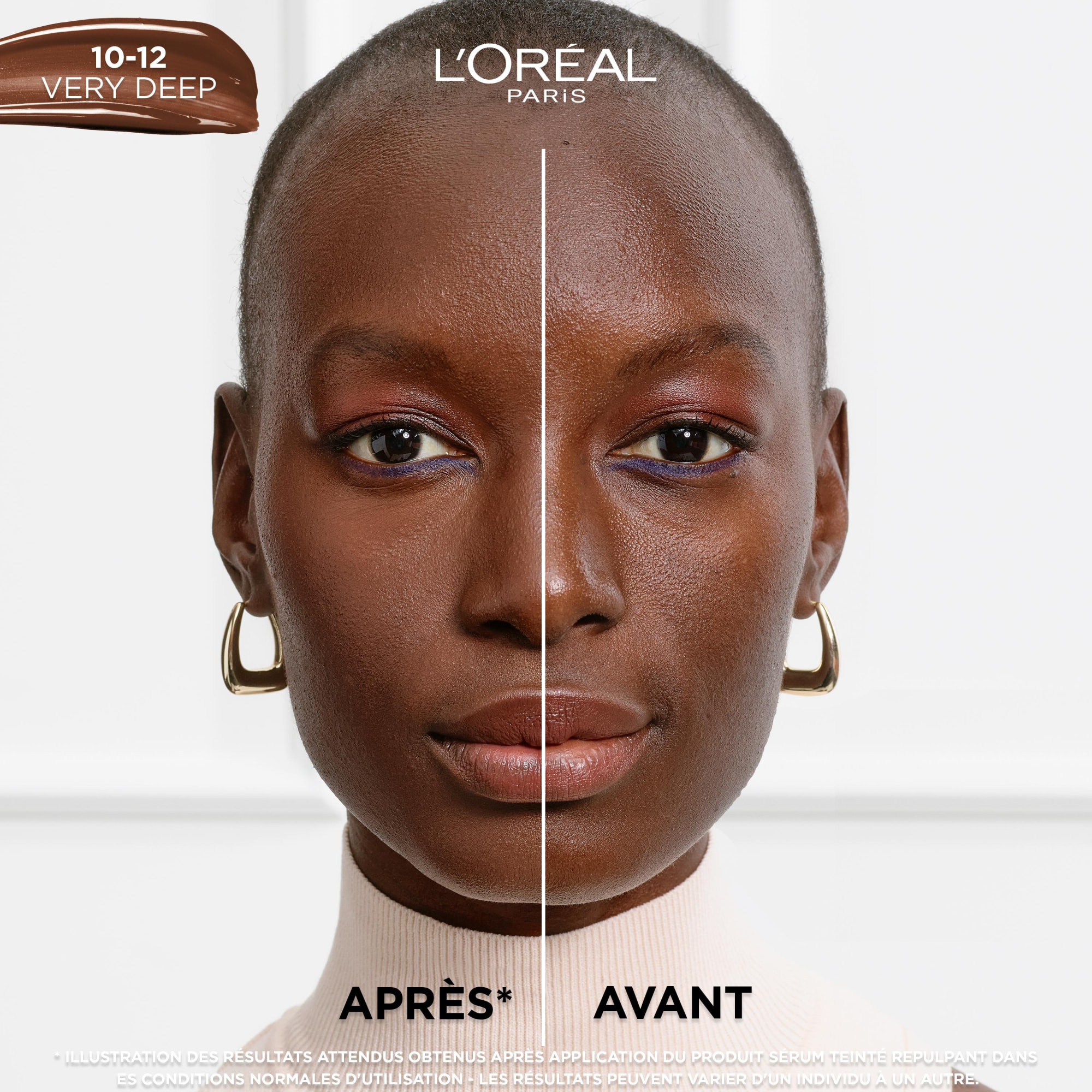 L'Oréal Paris Accord Parfait Sérum teinté repulpant 10-12 Very Deep