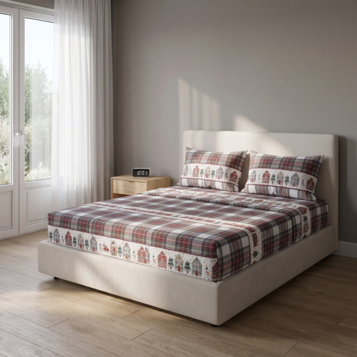 Completo lenzuola in cotone - CASETTE